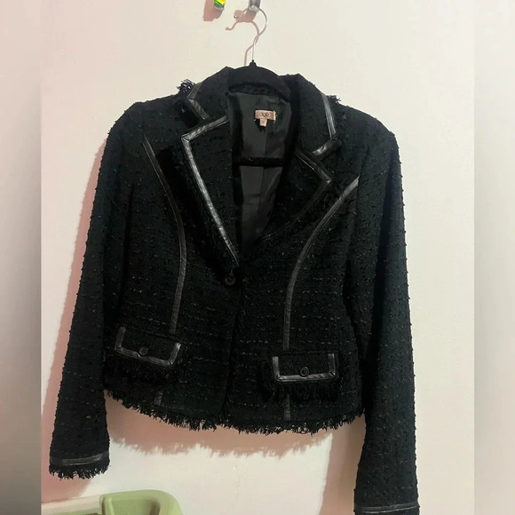 Cache Jackets & Blazers - Vintage cache tweeted set size 2 and skirt size 4